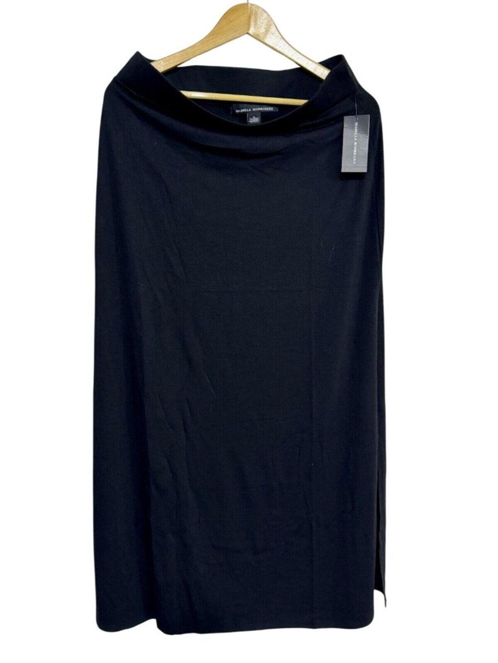 Isabella Rodriguez Womens Black Stretch Pencil Skirt L New With Tags
